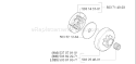 Page D Diagram and Parts List for 339XP 339 XP 2006-09 Husqvarna Chainsaw