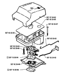 Page A Diagram and Parts List for 33 1986-12 Husqvarna Chainsaw
