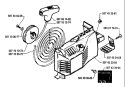 Page L Diagram and Parts List for 33 1986-12 Husqvarna Chainsaw