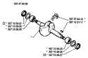 Page E Diagram and Parts List for 33 1989-05 Husqvarna Chainsaw