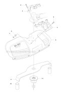 Accessories 4 Diagram and Parts List for 343FRM 2008-05 Husqvarna Brush Cutter