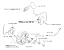 Ignition System Diagram and Parts List for 343FR 2006-10 Husqvarna Brush Cutter