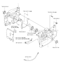 Crankcase Diagram and Parts List for 343FR 2006-10 Husqvarna Brush Cutter