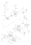 Air Filter Diagram and Parts List for 343FR 2008-05 Husqvarna Brush Cutter