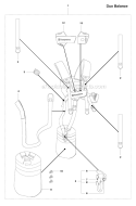 Harness (Duo Balance) Diagram and Parts List for 343FR 2010-09 Husqvarna Brush Cutter