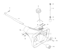 Fuel Tank Diagram and Parts List for 343FR 2011-02 Husqvarna Brush Cutter