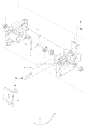 Crankcase Diagram and Parts List for 343FR 2011-02 Husqvarna Brush Cutter
