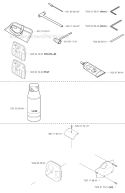 Accessories 2 Diagram and Parts List for 343F 2003-05 Husqvarna Brush Cutter