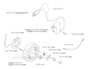 Ignition System Diagram and Parts List for 343F 2004-08 Husqvarna Brush Cutter