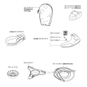 Accessories 1 Diagram and Parts List for 343F 2006-10 Husqvarna Brush Cutter
