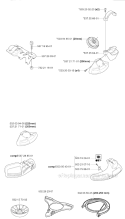 Accessories 1 Diagram and Parts List for 343R 2003-05 Husqvarna Brush Cutter