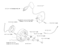 Ignition System Diagram and Parts List for 343R 2004-08 Husqvarna Brush Cutter