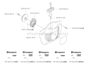 Starter Diagram and Parts List for 343R 2004-08 Husqvarna Brush Cutter