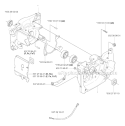 Crankcase Diagram and Parts List for 343R 2004-08 Husqvarna Brush Cutter