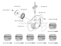 Starter Diagram and Parts List for 343R 2006-10 Husqvarna Brush Cutter