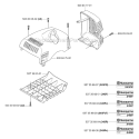 Cover Diagram and Parts List for 343R 2006-10 Husqvarna Brush Cutter