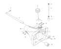 Fuel Tank Diagram and Parts List for 343R 2011-02 Husqvarna Brush Cutter
