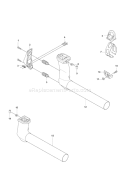 Part Location Diagram of 537271102 Husqvarna Guide Rail
