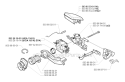 Carburetor  Air Filter Diagram and Parts List for 345EPA 1999-09 Husqvarna Chainsaw