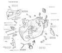 Crankcase Diagram and Parts List for 345EPA 1999-09 Husqvarna Chainsaw