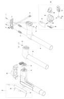 Suspension Diagram and Parts List for 345FR 2011-03 Husqvarna Brush Cutter