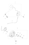 Part Location Diagram of 525850003 Husqvarna Ignition Module