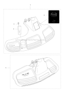 Accessories 3 Diagram and Parts List for 345FR 2012-12 Husqvarna Brush Cutter