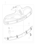 Accessories 5 Diagram and Parts List for 345FR 2012-12 Husqvarna Brush Cutter