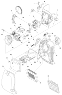 Part Location Diagram of 537410804 Husqvarna FILTER