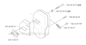 Muffler Diagram and Parts List for 345FXT 2003-05 Husqvarna Brush Cutter