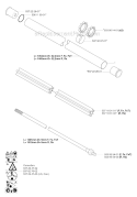 Shaft Diagram and Parts List for 345FXT 2003-05 Husqvarna Brush Cutter