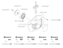 Starter Diagram and Parts List for 345FXT 2004-08 Husqvarna Brush Cutter