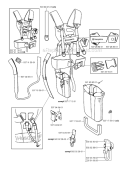 Harness Diagram and Parts List for 345FXT 2006-10 Husqvarna Brush Cutter