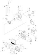 Air Filter Diagram and Parts List for 345FXT 2010-09 Husqvarna Brush Cutter