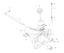 Fuel Tank Diagram and Parts List for 345FXT 2011-02 Husqvarna Brush Cutter