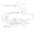 Ignition System Diagram and Parts List for 345FX 2003-05 Husqvarna Brush Cutter
