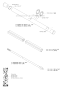 Shaft Diagram and Parts List for 345FX 2003-05 Husqvarna Brush Cutter