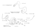 Ignition System Diagram and Parts List for 345FX 2004-08 Husqvarna Brush Cutter