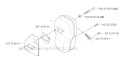 Muffler Diagram and Parts List for 345FX 2004-08 Husqvarna Brush Cutter