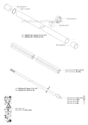 Shaft Diagram and Parts List for 345FX 2004-08 Husqvarna Brush Cutter