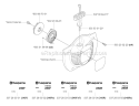 Starter Diagram and Parts List for 345FX 2004-08 Husqvarna Brush Cutter
