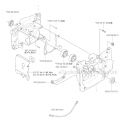 Crankcase Diagram and Parts List for 345FX 2004-08 Husqvarna Brush Cutter