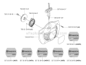 Starter Diagram and Parts List for 345FX 2006-10 Husqvarna Brush Cutter