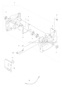 Crankcase Diagram and Parts List for 345FX 2008-05 Husqvarna Brush Cutter
