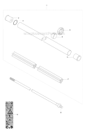 Shaft Diagram and Parts List for 345FX 2008-05 Husqvarna Brush Cutter