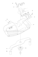 Accessories 5 Diagram and Parts List for 345FX 2008-05 Husqvarna Brush Cutter