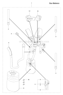 Harness (Duo Balance) Diagram and Parts List for 345FX 2010-09 Husqvarna Brush Cutter