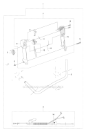 Accessories 2 Diagram and Parts List for 345FX 2010-09 Husqvarna Brush Cutter