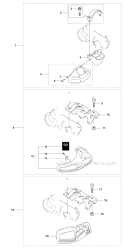 Accessories 3 Diagram and Parts List for 345FX 2011-02 Husqvarna Brush Cutter