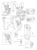 Harness Diagram and Parts List for 345RX 2004-08 Husqvarna Brush Cutter